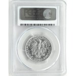 PRL, Rybak, 5 złotych 1971, Warszawa, PCGS MS65+