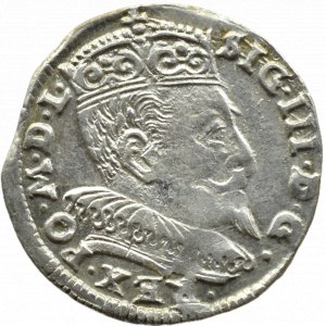 Zygmunt III Waza, trojak 1594, Wilno, CHALECKI