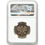 PRL, 10 złotych 1966, VII wieków Warszawa - Kolumna Zygmunta, NGC MS63