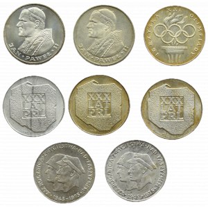 PRL, lot srebrnych 1974-1983, XXX lat PRL, Olimpiada, Faszyzm, JPII; Warszawa