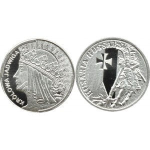 III RP, Królowa Jadwiga/Husaria, lot 1/10 grosza polskiego 2023