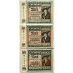Niemcy, Republika Weimarska, lot 5000 marek 1922, różne serie - pięciocyfrowe numeracje, RZADKIE