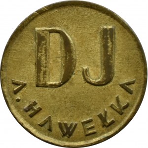 Żeton kelnerski DJ A. Hawełka Kraków