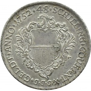 Niemcy, Wolne Miasto Lubeka, talar (48 szylingów) 1752, Lubeka