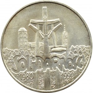 III RP, Solidarność (A), 100000 złotych 1990, typ A, Warszawa, UNC