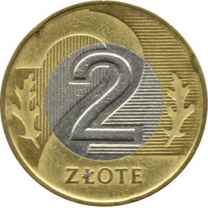 III RP, 2 złote 1994, Warszawa, destrukt