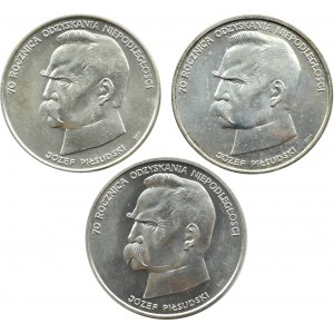 PRL, J. Piłsudski, lot 50000 złotych 1988, Warszawa