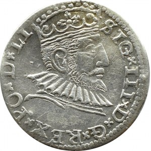 Zygmunt III Waza, trojak 1591, Ryga