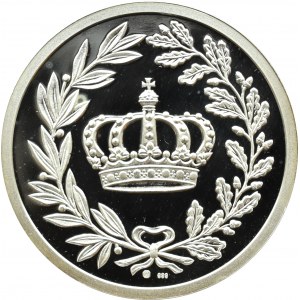 Niemcy, Karol Wielki, medal, srebro + certyfikat