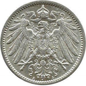 Niemcy, Cesarstwo, 1 marka 1909 A, Berlin