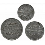 Królestwo Polskie, OST, lot kopiejek 1916 A/J, Berlin/Hamburg