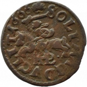 Jan II Kazimierz, szeląg litewski 1666, Wilno