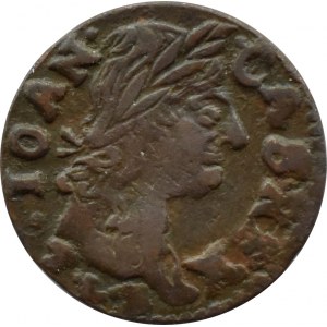 Jan II Kazimierz, szeląg litewski 1666, Brześć