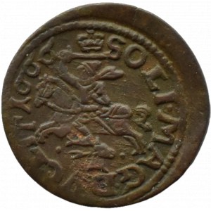 Jan II Kazimierz, szeląg litewski 1666, Kowno