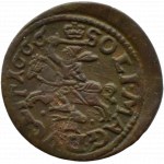 Jan II Kazimierz, szeląg litewski 1666, Kowno
