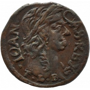 Jan II Kazimierz, szeląg litewski 1661, Ujazdów