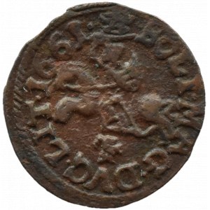 Jan II Kazimierz, szeląg litewski 1661, Ujazdów