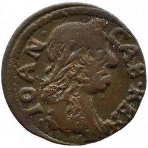 Jan II Kazimierz, szeląg koronny 1664, Ujazdów