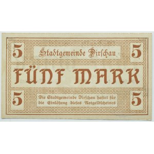 Dirschau/Tczew, 5 marek 1918, UNC