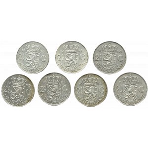 Holandia, Juliana, lot 2 1/2 guldena 1959-1963, Utrecht