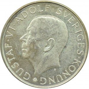 Szwecja, Gustaw VI Adolf, 10 koron 1972, 90 rocznica urodzin
