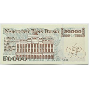 III RP, St. Staszic, 50000 złotych 1993, seria B, UNC