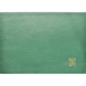 PRL, lot medali (70 mm) TWO w etui (12)
