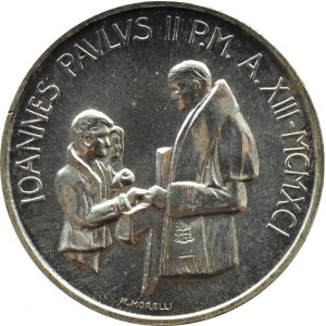 Watykan, Jan Paweł II, 1000 lirów 1991