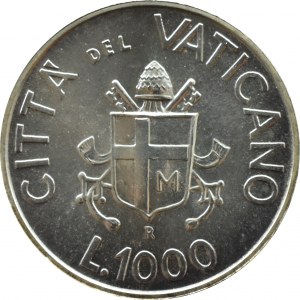 Watykan, Jan Paweł II, 1000 lirów 1991