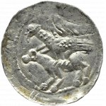Władysław II Wygnaniec (1138-1146), denar - Orzeł i Zając, ozdobiony kulkami Orzeł, Kraków