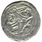 Władysław II Wygnaniec (1138-1146), denar - Orzeł i Zając, ozdobiony kulkami Orzeł, Kraków