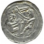 Władysław II Wygnaniec (1138-1146), denar - Orzeł i Zając, ozdobiony kulkami Orzeł, Kraków