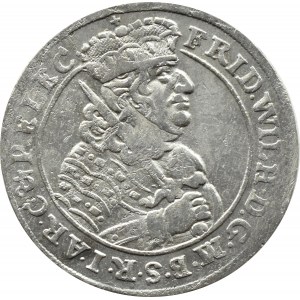 Niemcy, Prusy, Fryderyk Wilhelm I, ort 1684 HS, Królewiec