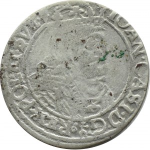 Jan II Kazimierz, szóstak 1661 GB-A, Lwów