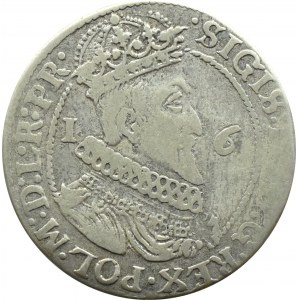 Zygmunt III Waza, ort 1624, przebitka daty 3/4, Gdańsk