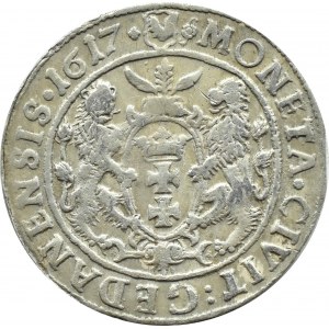 Zygmunt III Waza, ort 1617 PRVS:+, Gdańsk