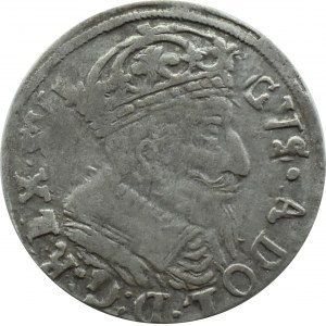 Okupacja szwedzka, Gustaw II Adolf, grosz 29(1629), SKRÓCONA DATA, Elbląg