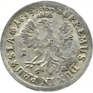 Prusko, Fridrich III, ort 1699 SD, Königsberg (Königsberg), KRÁSNE!