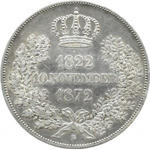 Germany, Saxony, Johann and Amelia, dualalar 1872 B, Hannover