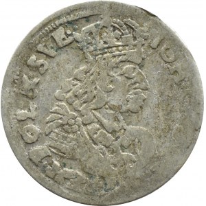 John II Casimir, sixpence 1662 TT, Bydgoszcz, SVE--.