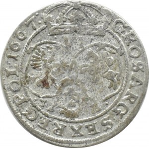 John II Casimir, sixpence 1667 TL-B, Bydgoszcz