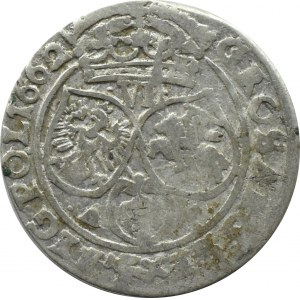 John II Casimir, sixpence 1662 AT, Bydgoszcz