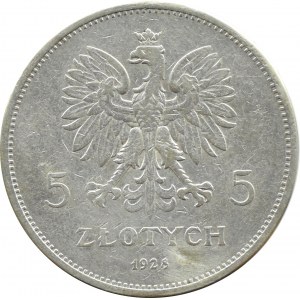 II RP, Nike, 5 gold 1928, Brussels