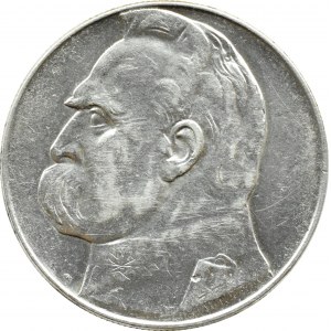 II RP, Józef Piłsudski, 10 złotych 1939, Warszawa