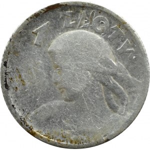 II RP, Spikes, 1 zloty 1924, Paris