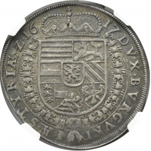 Rakousko, Ferdinand, tolar 1617, Graz, NGC AU58