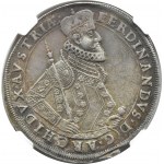 Rakousko, Ferdinand, tolar 1617, Graz, NGC AU58