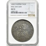 Austria, Leopold I Habsburg, talar 1696(5), Hall, NGC AU53