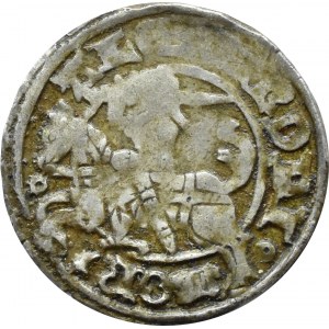 Alexander Jagiellon, Lithuanian half-penny without date, Gothic, Vilnius