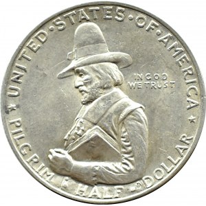 USA, Pilgrim, 1/2 dolara (50 centów) 1920, Filadelfia